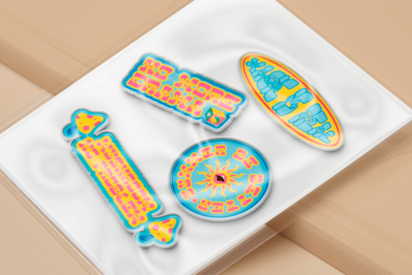 Neon Daze Font PNG with transparent background - Preview 6