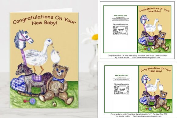 Nursery Congratulations on New Baby Card
