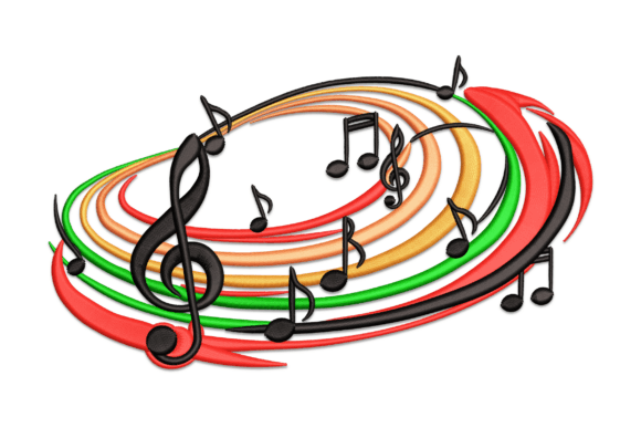 Rainbow Treble Clef
