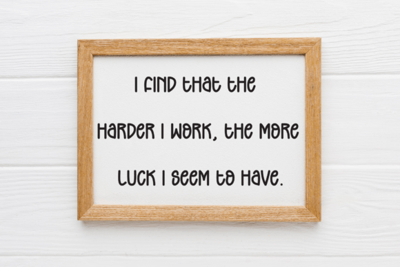 Retro Farmhouse Font PNG with transparent background - Preview 2