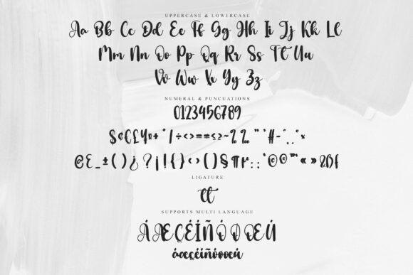 Samantha Writing Font PNG with transparent background - Preview 5