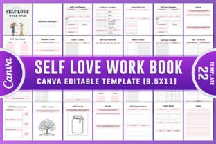 Self Love Work Book Canva KDP Interiors Graphic by Creative Space ...