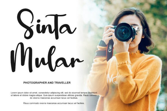 Sitter Font PNG with transparent background - Preview 2