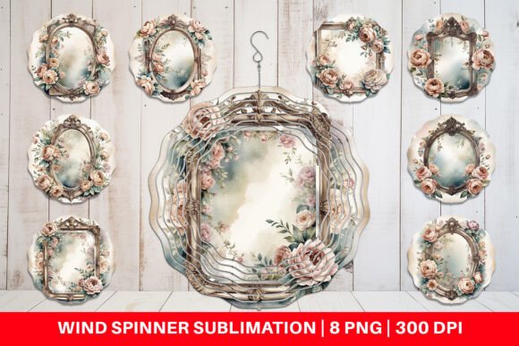 Spinner Antique Mirror