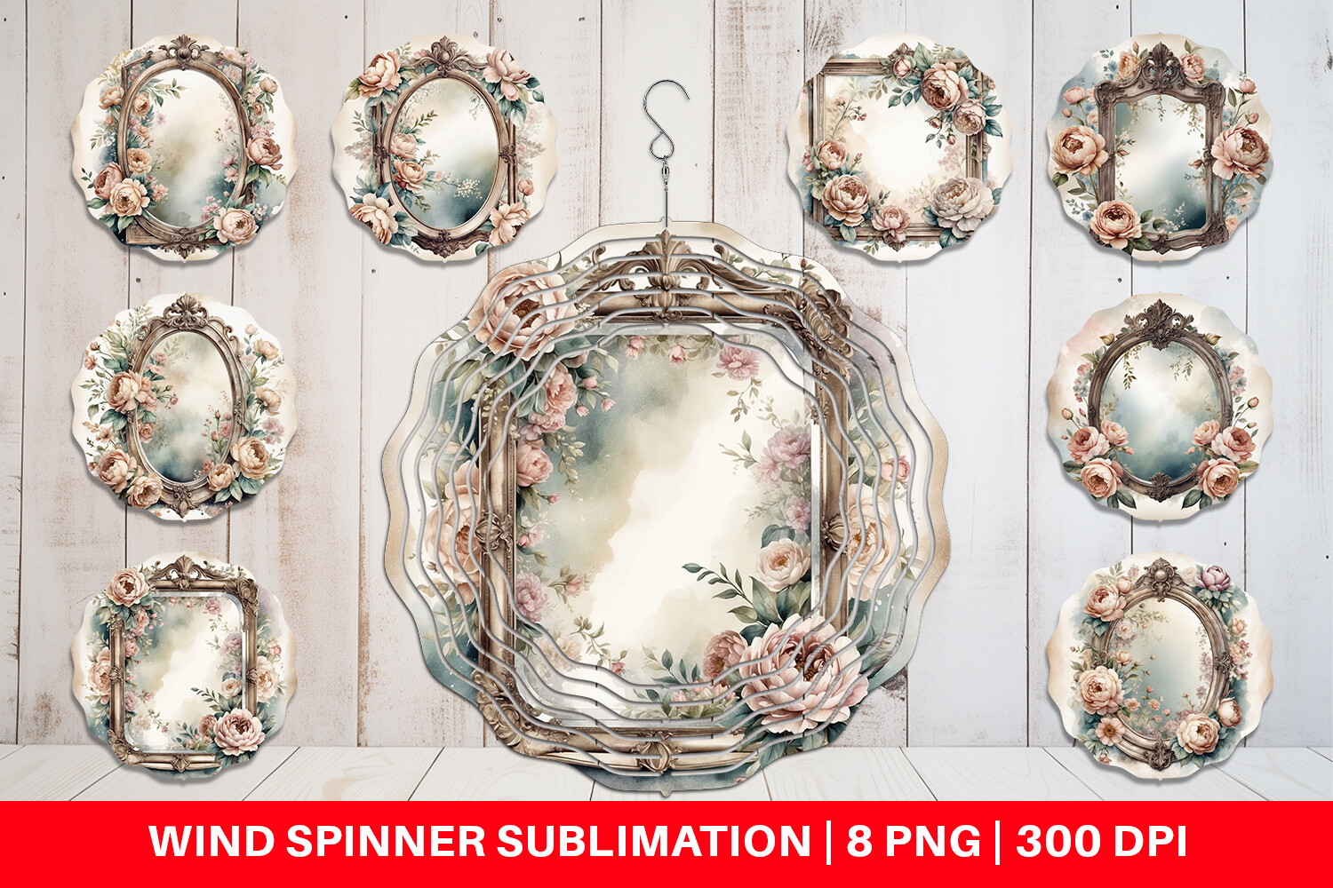 Spinner Antique Mirror