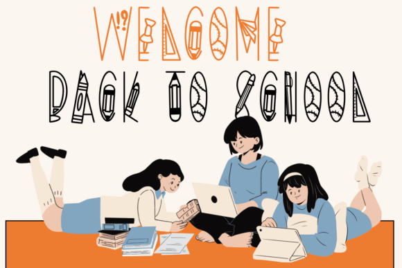 100 Days of School Font - Preview 3