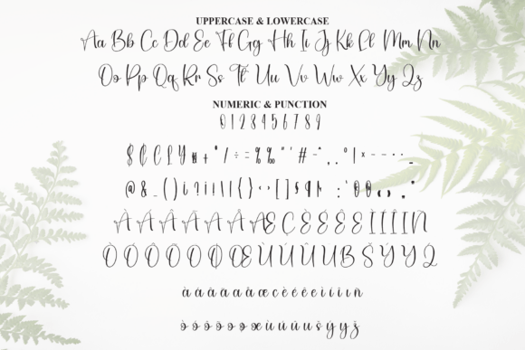 Alphabet Font - Preview 6