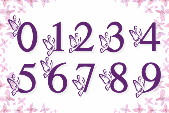 Beautiful Butterfly Font - Preview 3
