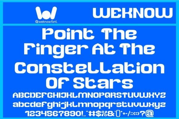 Big Smile Font PNG with transparent background - Preview 3