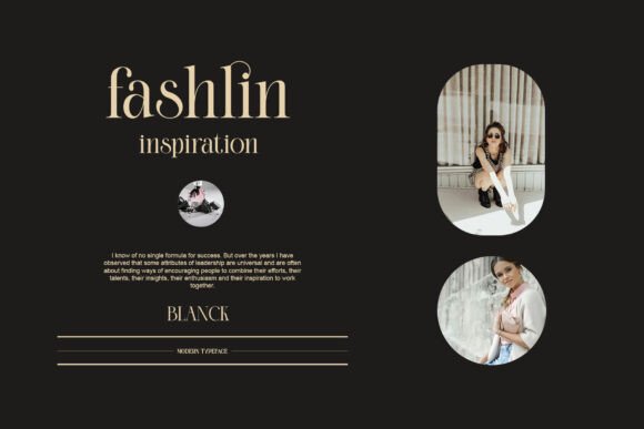Blanck Font - Preview 1