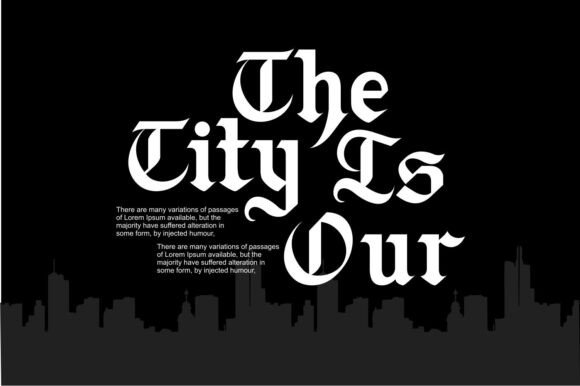 Blitch Font - Preview 1