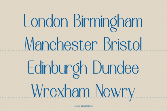 Brigebe Font - Preview 1