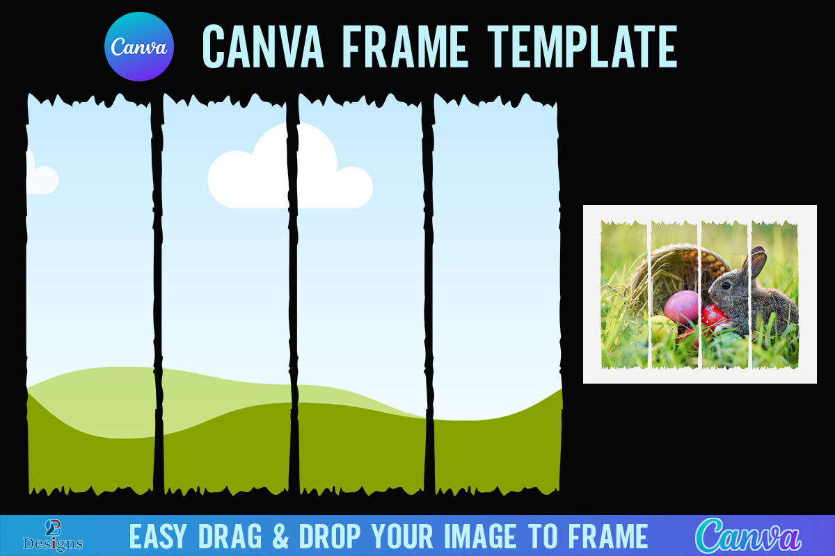 Brush Stroke Canva Frame 4 Paint Brush
