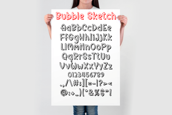 Bubble Bundle Font - Preview 2