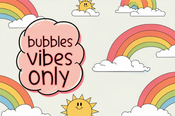 Bubble Duo Font - Preview 5
