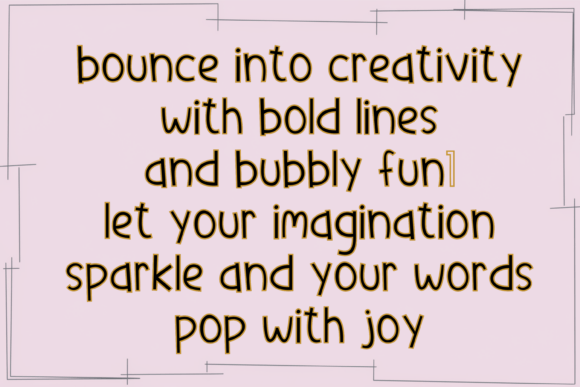 Bubble Duo Font - Preview 6