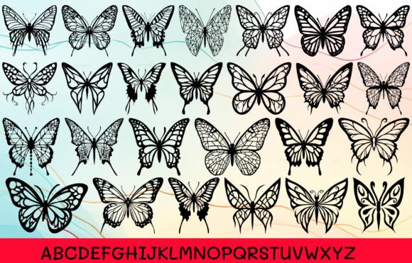 Butterfly Butterfly Font - Preview 1
