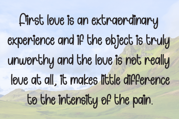 Candles Valentine Font - Preview 5