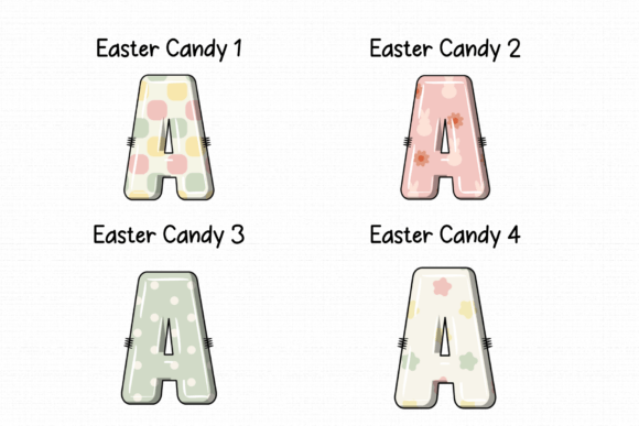 Easter Candy Font - Preview 1
