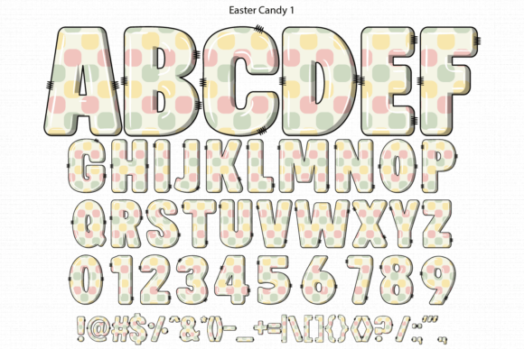 Easter Candy Font - Preview 2