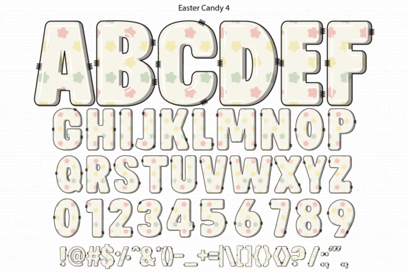 Easter Candy Font - Preview 5