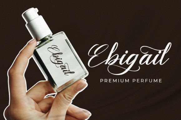 Emeline Font PNG with transparent background - Preview 1