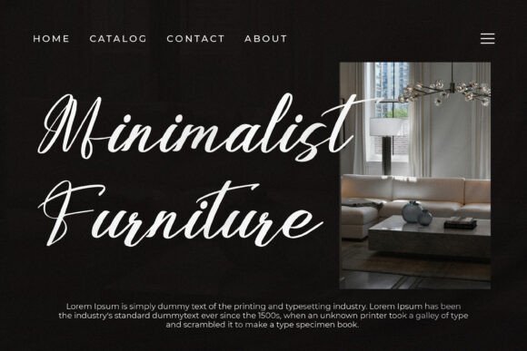 Emeline Font PNG with transparent background - Preview 5
