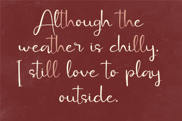 Galine Amours Font font preview - 2