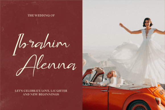 Galine Amours Font font preview - 4