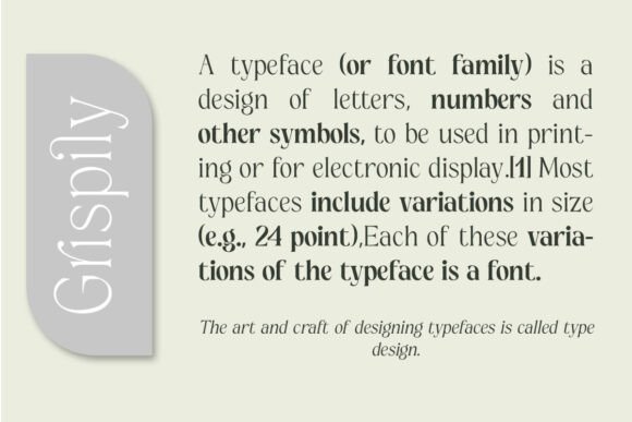 Gispily Font PNG with transparent background - Preview 6