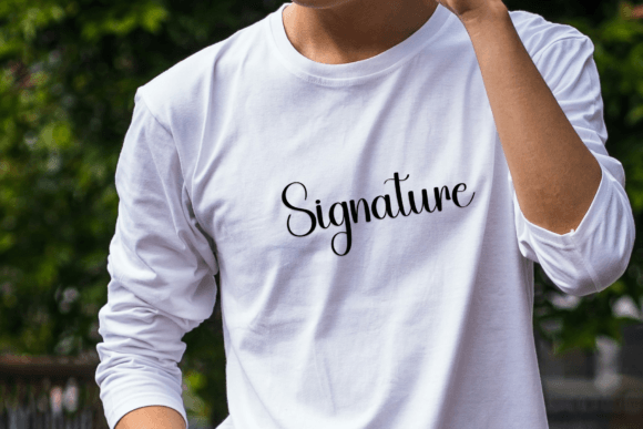 Handwriting Dancing Font - Preview 3