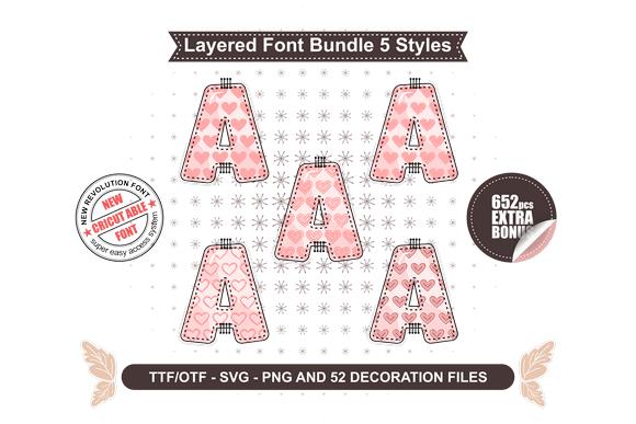 Happy Layered  Font - Preview 1