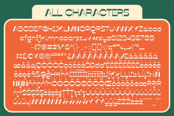 Jarwo Font PNG with transparent background - Preview 2