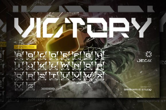 Jeck Font PNG with transparent background - Preview 3