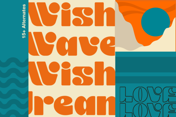 Kremola Font PNG with transparent background - Preview 4