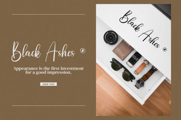 Marcellyna Font PNG with transparent background - Preview 5
