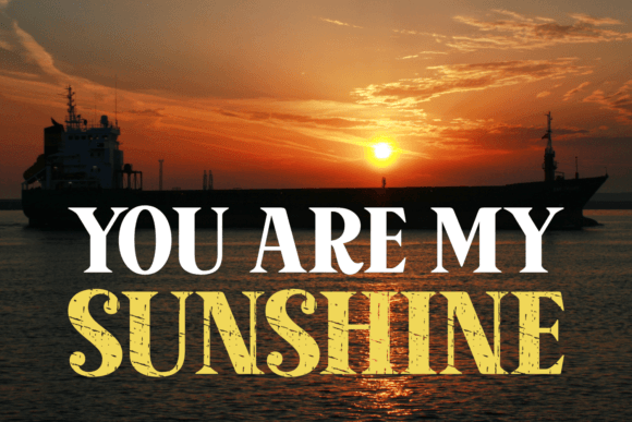 Moment Vintage Font PNG with transparent background - Preview 3