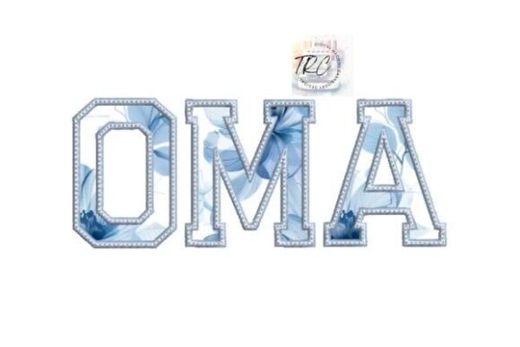 Oma Applique Embroidery Design