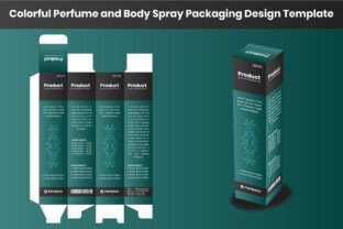 Perfume and Body Spray Packaging Design Graphic by Ray Studio ...