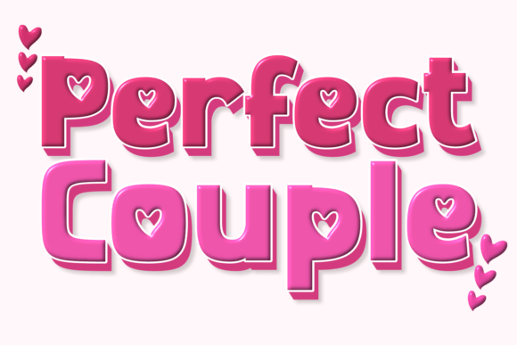 Precious Love Font PNG with transparent background - Preview 2