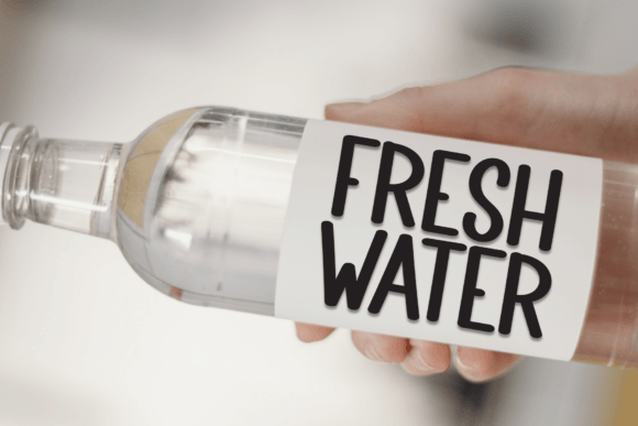 Simple Lovely Font PNG with transparent background - Preview 1