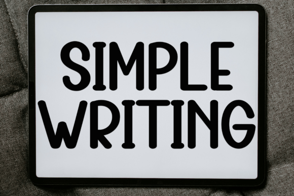 Smile Simple Font PNG with transparent background - Preview 5