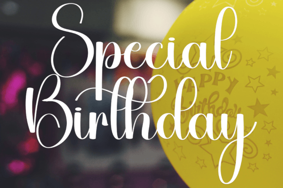 Birthday Jungle Font - Preview 6