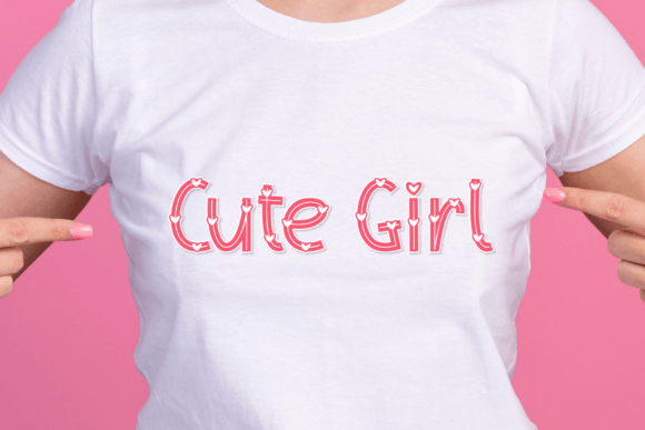 Complete Love Font PNG with transparent background - Preview 2