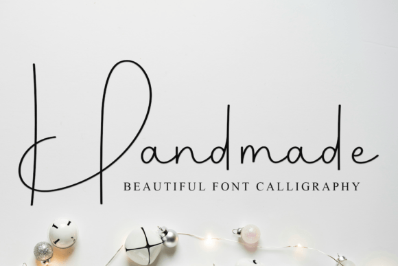 Festifal Handmade Font PNG with transparent background - Preview 2