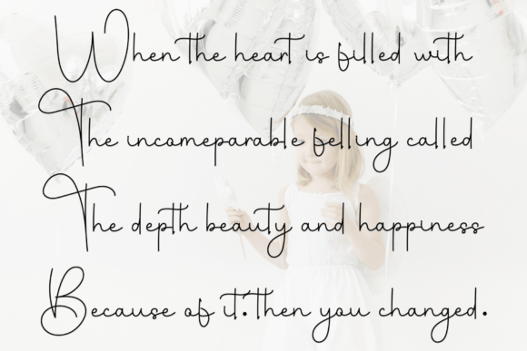 Festifal Handmade Font PNG with transparent background - Preview 6