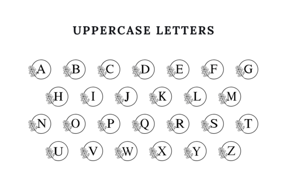 Floral Grace Font - Preview 4