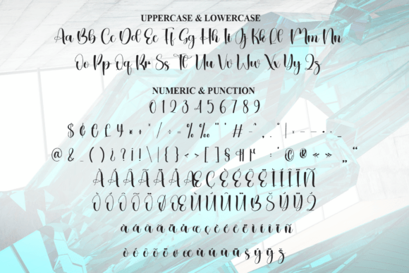 Glasthone Font - Preview 6