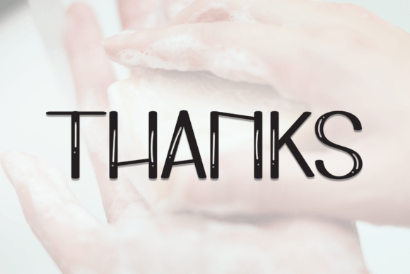 Handsoap Font PNG with transparent background - Preview 6