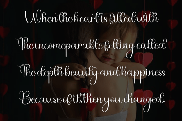 Raining Font PNG with transparent background - Preview 6